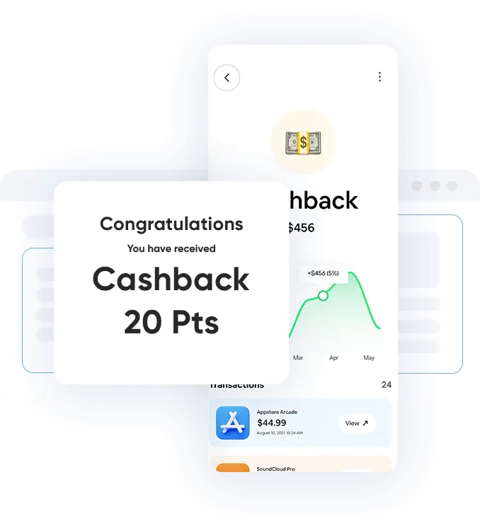 cashback loyalty rewards program - increased sales